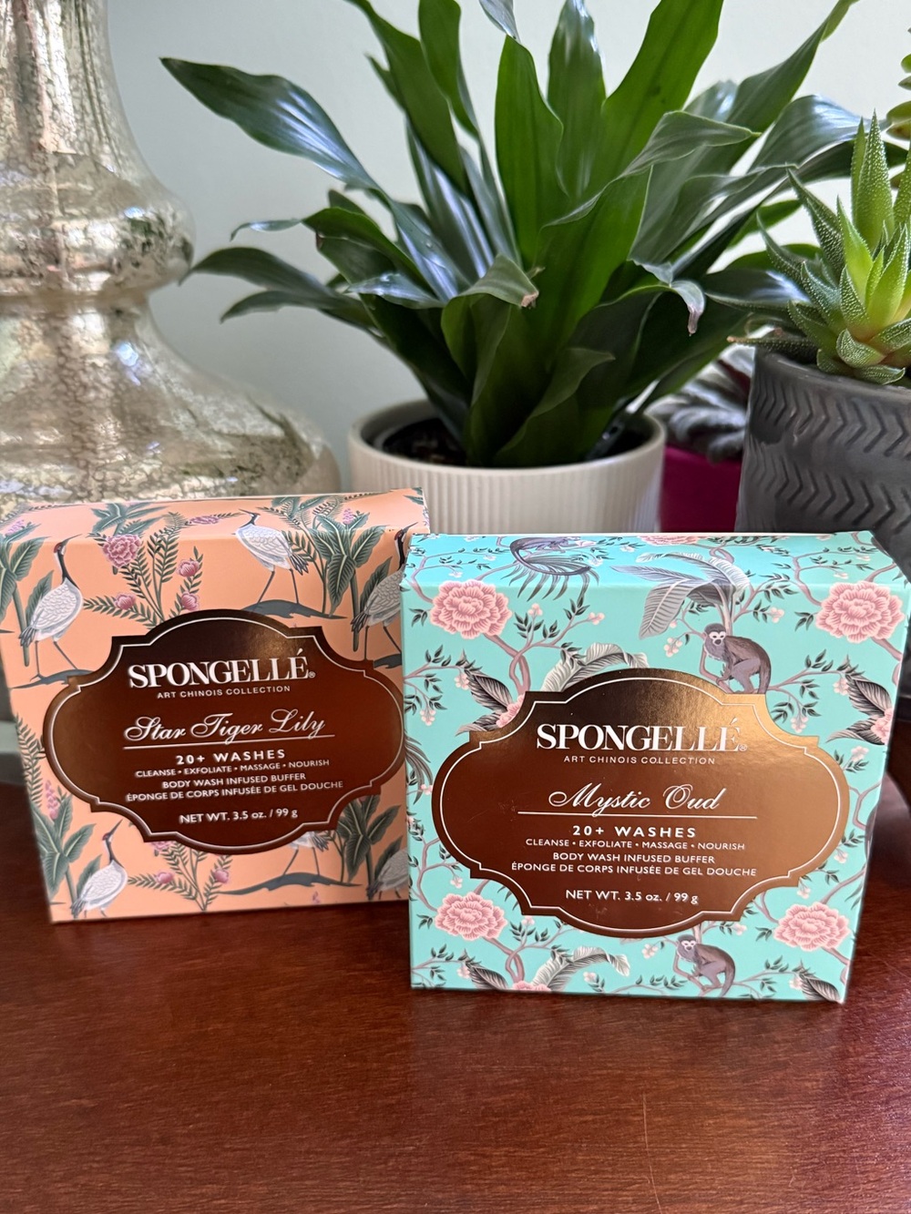 Spongelle Art Chinois Collection - Star Tiger Lily & Mystic Oud NEW IN BOX